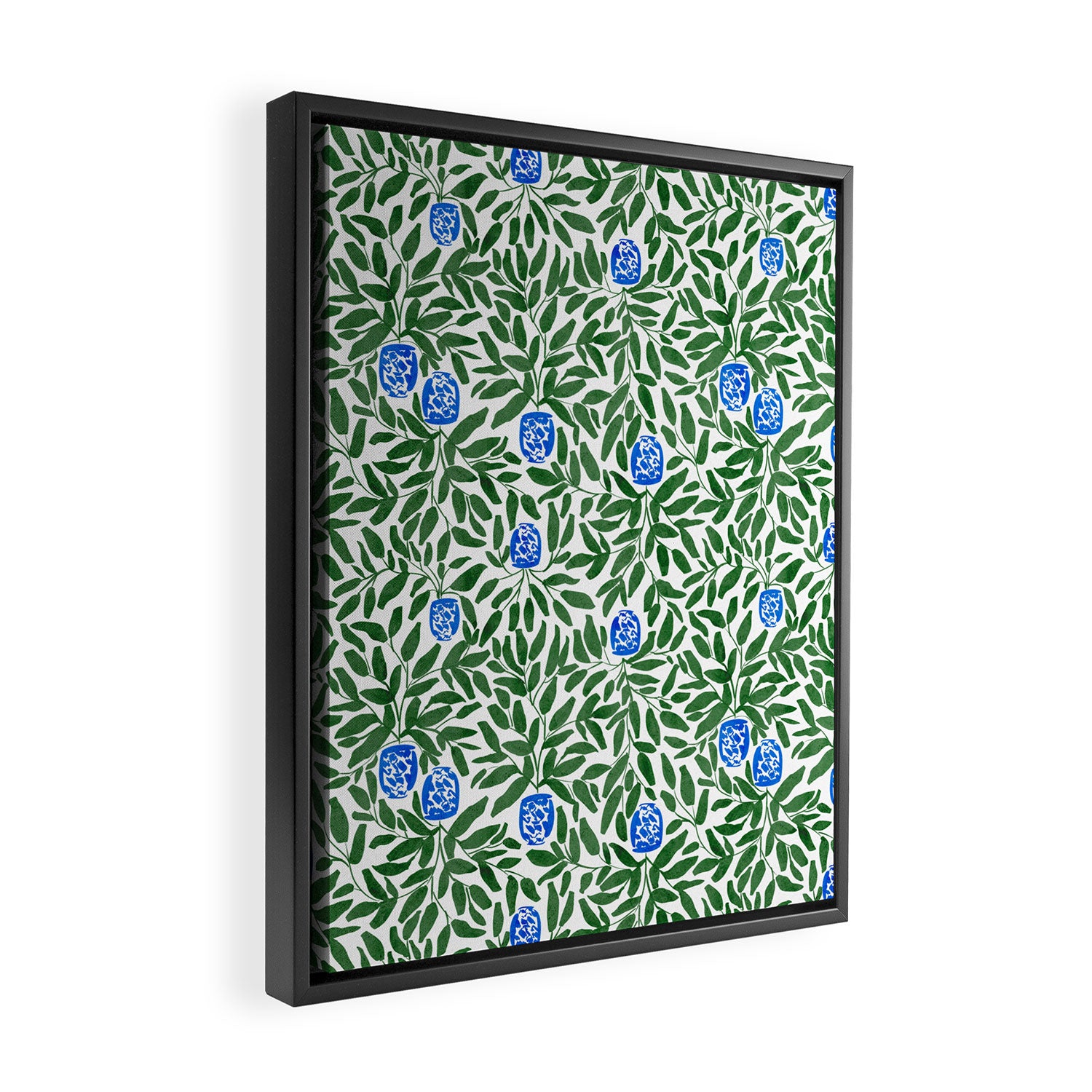 Chinoiserie Garden Framed Canvas Print Gallery Image 2