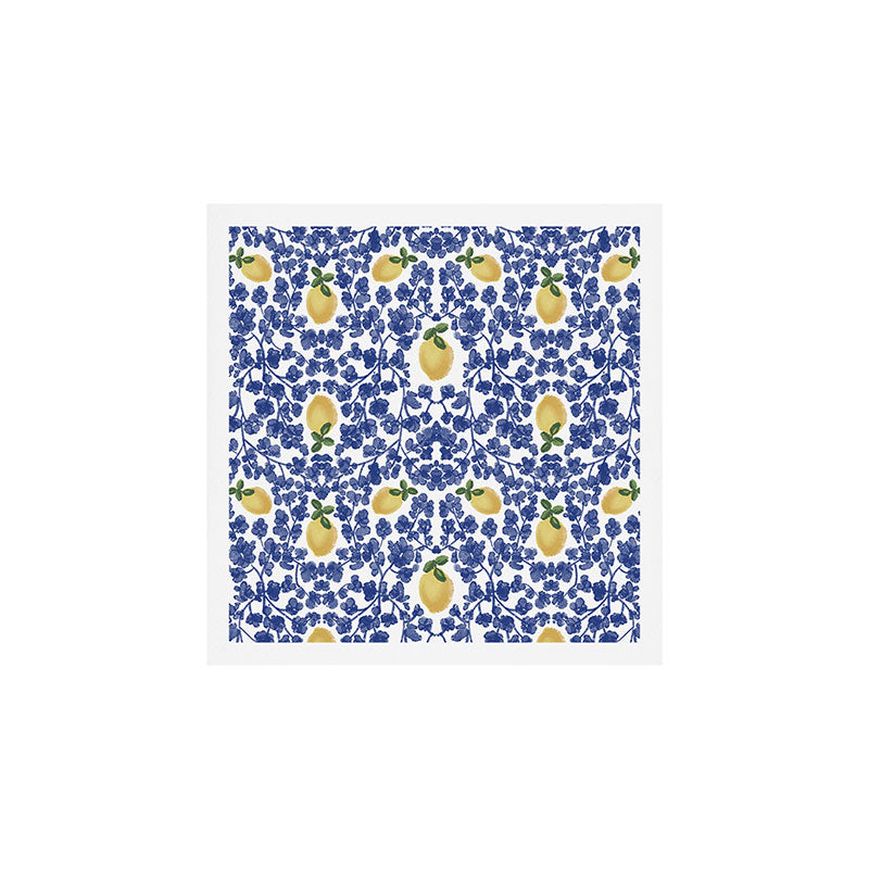Chinoiserie Lemons Art Print Gallery Image 1