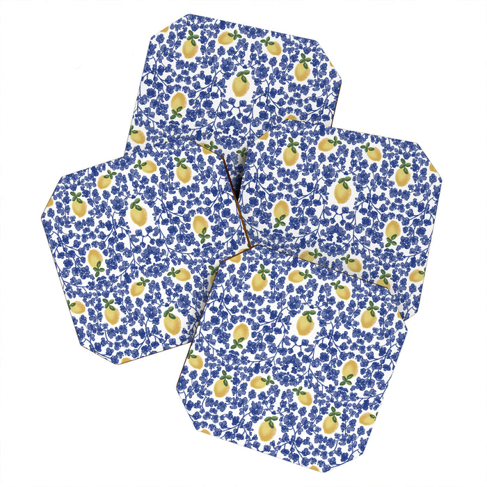 Chinoiserie Lemons Coaster Gallery Image 1