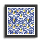 Chinoiserie Lemons Framed Art Print Gallery Image 1