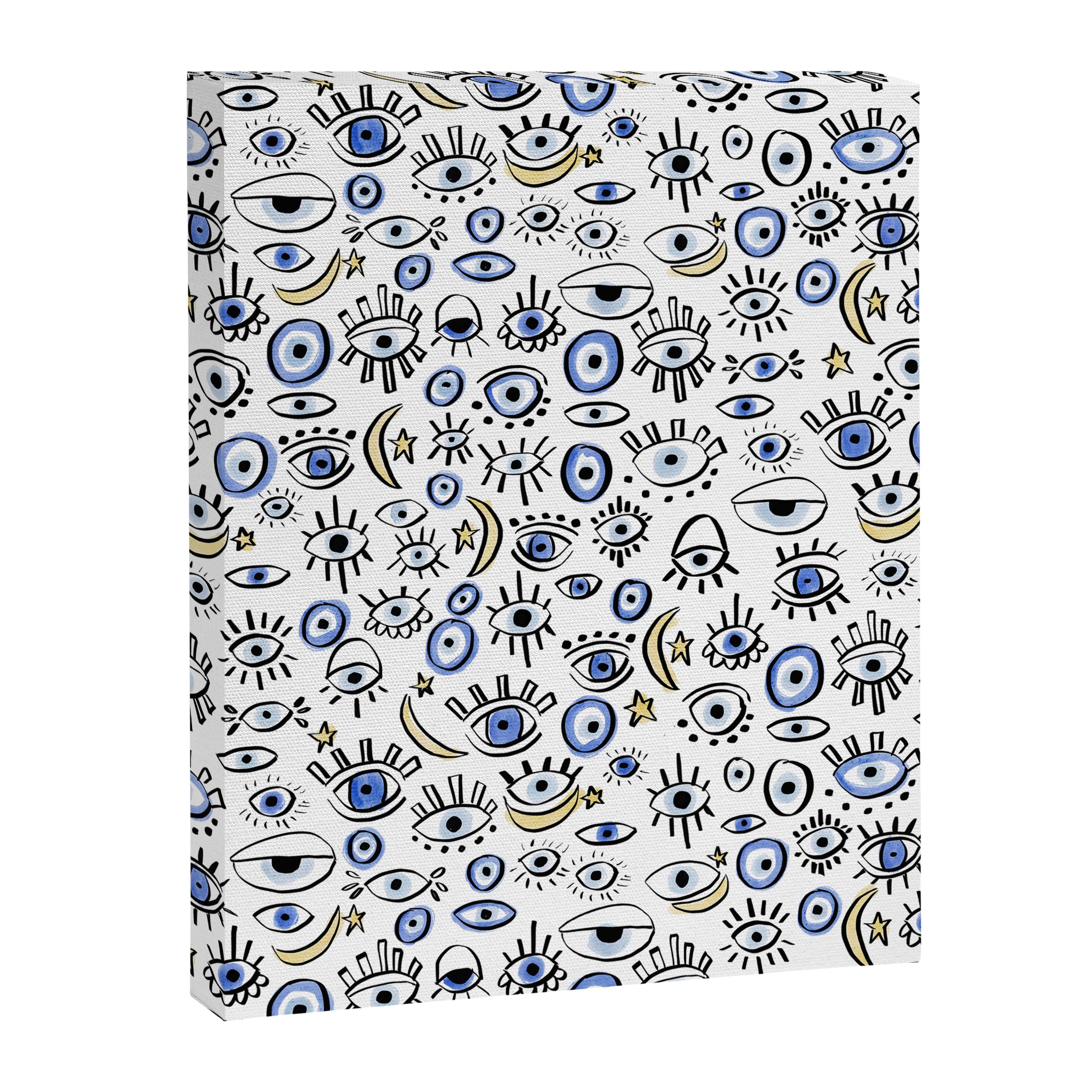 Classic Evil Eye  Canvas Print Gallery Image 6