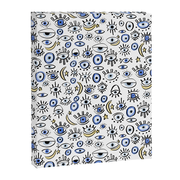 Classic Evil Eye  Canvas Print Gallery Image 1