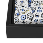 Classic Evil Eye  Framed Canvas Print Gallery Image 3