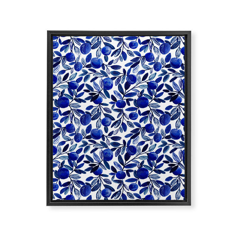 Coastal Blooms Framed Canvas Print Gallery Image 6