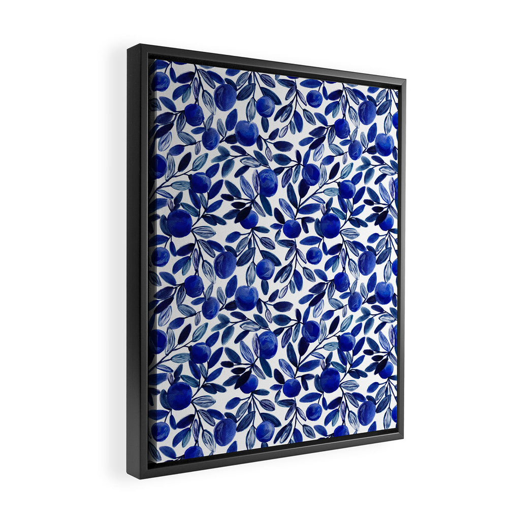 Coastal Blooms Framed Canvas Print Gallery Image 2