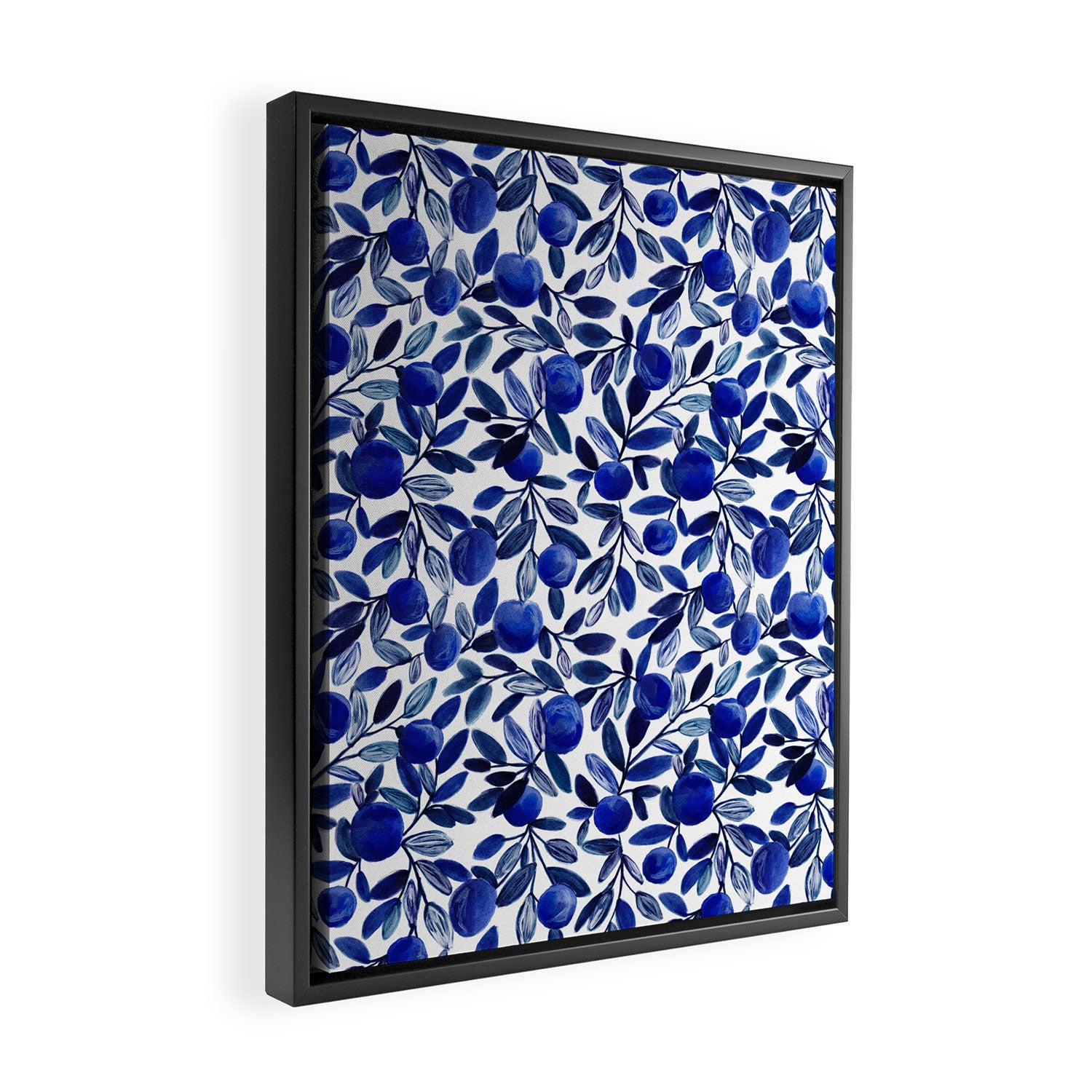 Coastal Blooms Framed Canvas Print Gallery Image 2