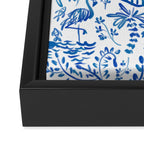 Coastal Chinoiserie  Framed Canvas Print Gallery Image 3