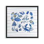 Dolce Vita Framed Canvas Print Gallery Image 3