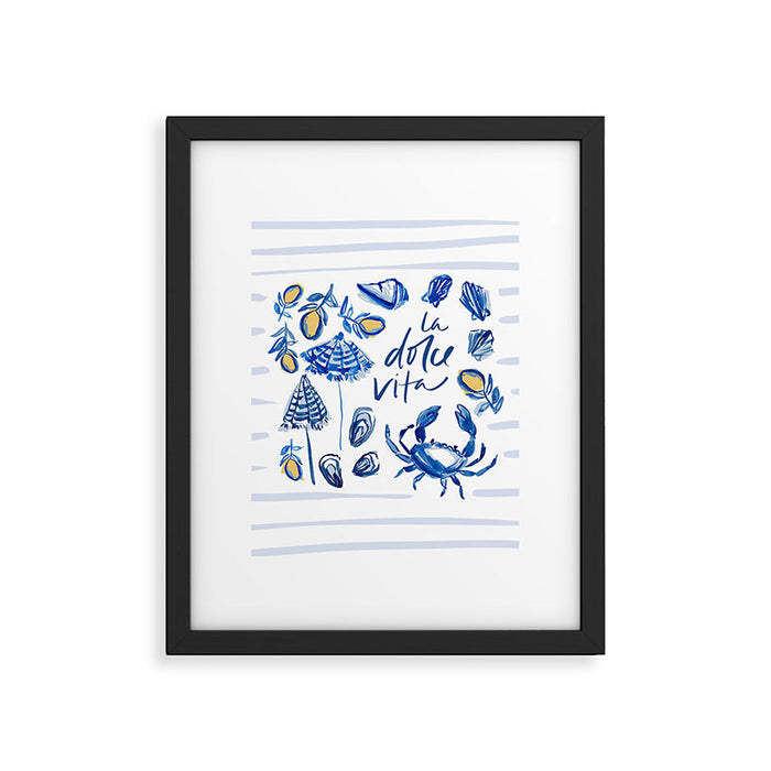 Dolce Vita Framed Art Print Gallery Image 1