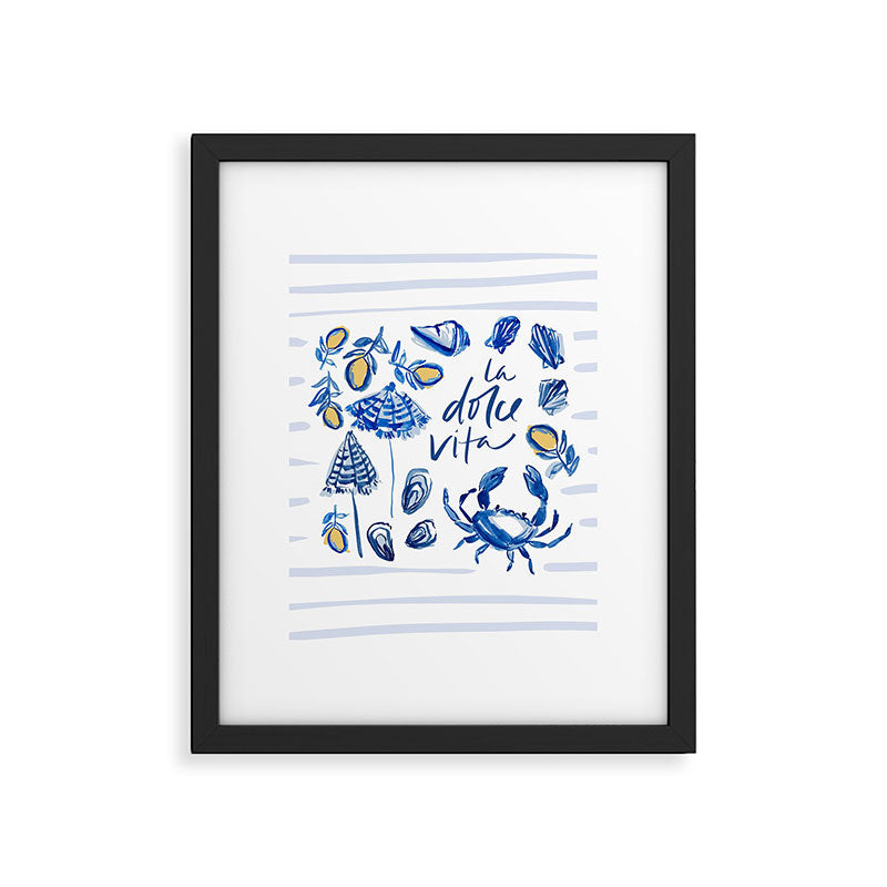 Dolce Vita Framed Art Print Gallery Image 4
