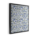 English Countryside Hydrangeas Framed Canvas Print Gallery Image 2
