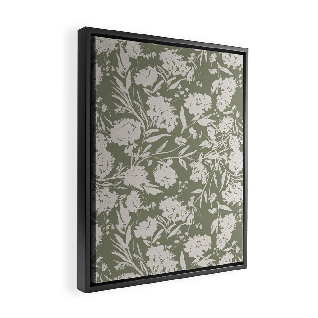 Evergreen Garden Framed Canvas Print Gallery Image 2