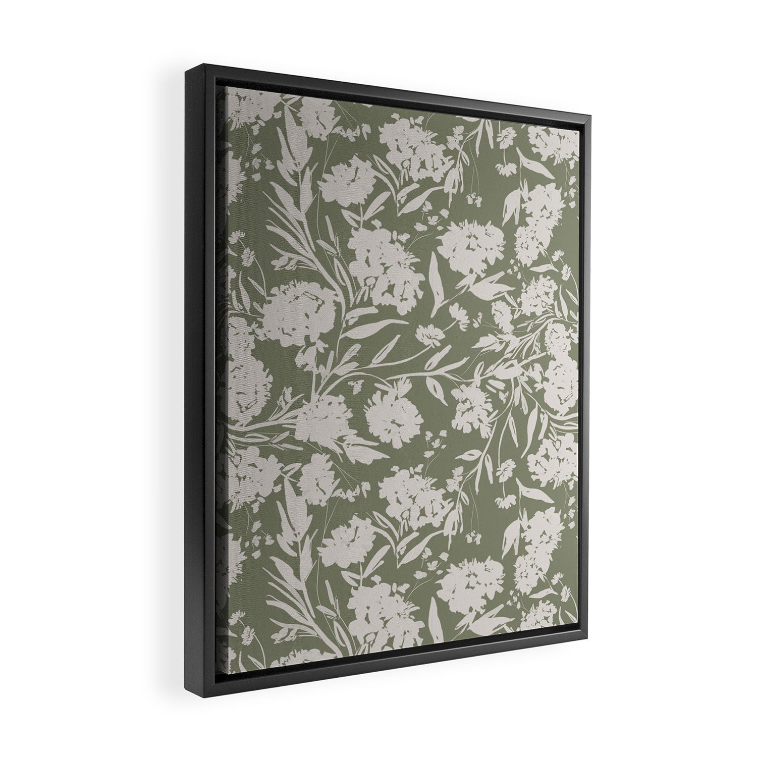 Evergreen Garden Framed Canvas Print Gallery Image 2