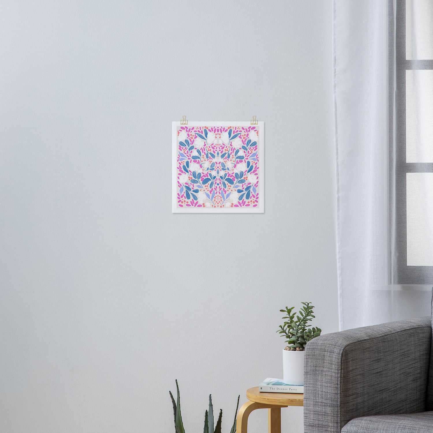 Flowing Buds Art Print Gallery Image 3