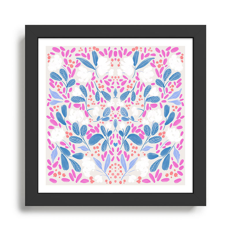 Flowing Buds Framed Art Print Gallery Image 1