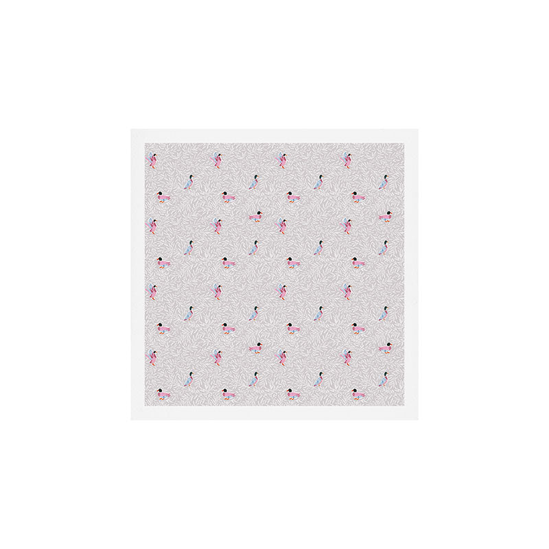Mallard Duck Tales Chinoiserie Beige Art Print Gallery Image 1