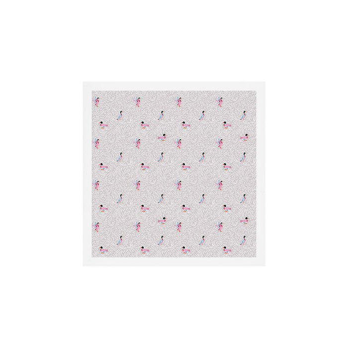 Mallard Duck Tales Chinoiserie Beige Art Print Gallery Image 1