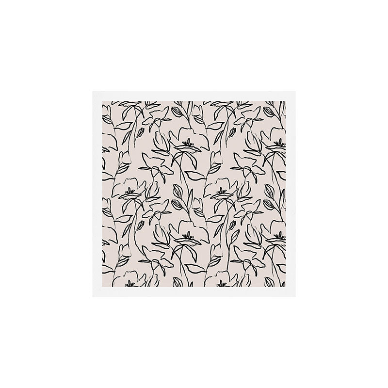 Meadow Bloom - Beige Art Print Gallery Image 1