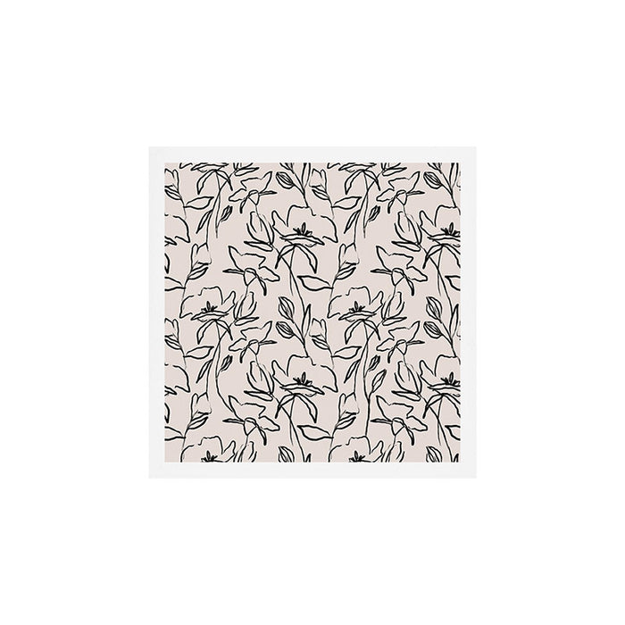 Meadow Bloom - Beige Art Print Gallery Image 1