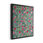 Popping Peonies - Green Framed Canvas Print Gallery Image 2