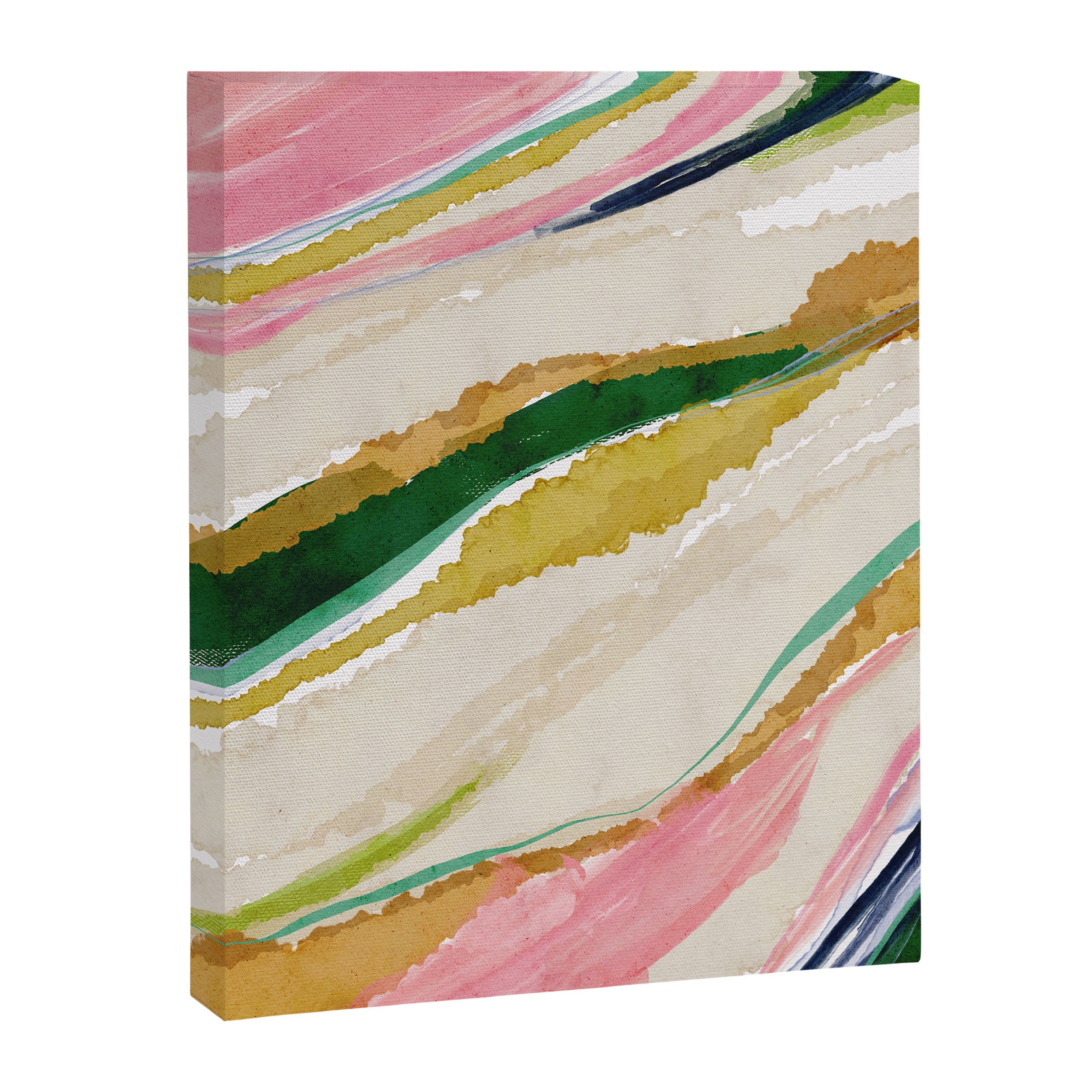 Rainbow Ribbons Canvas Print Gallery Image 6