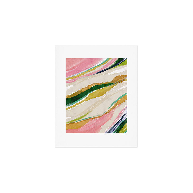 Rainbow Ribbons Art Print Gallery Image 1