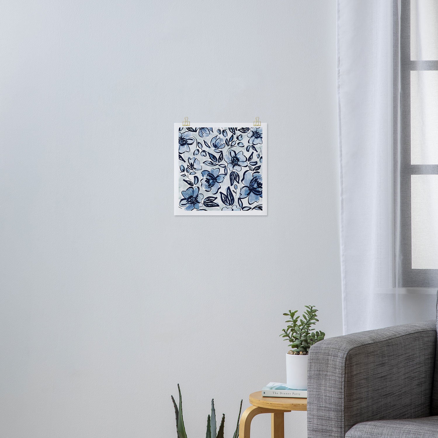 Southern Bell Florals Art Print Gallery Image 3