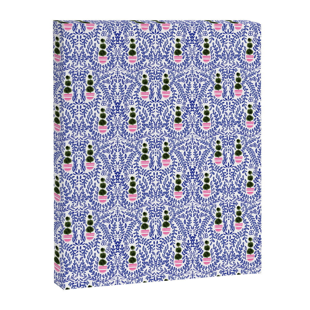 Southern Living - Chinoiserie Pattern Small Canvas Print Gallery Image 6