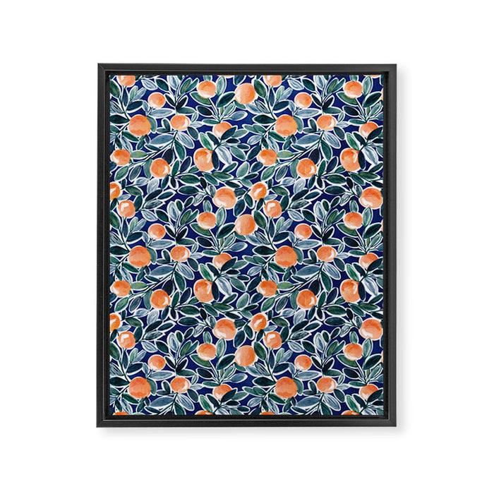 Summer Citrus Framed Canvas Print Gallery Image 1