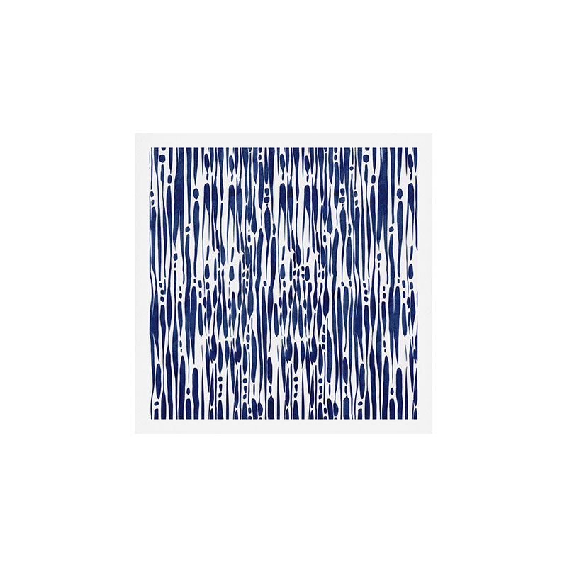 Twisted Ribbons - Blue Art Print Gallery Image 1