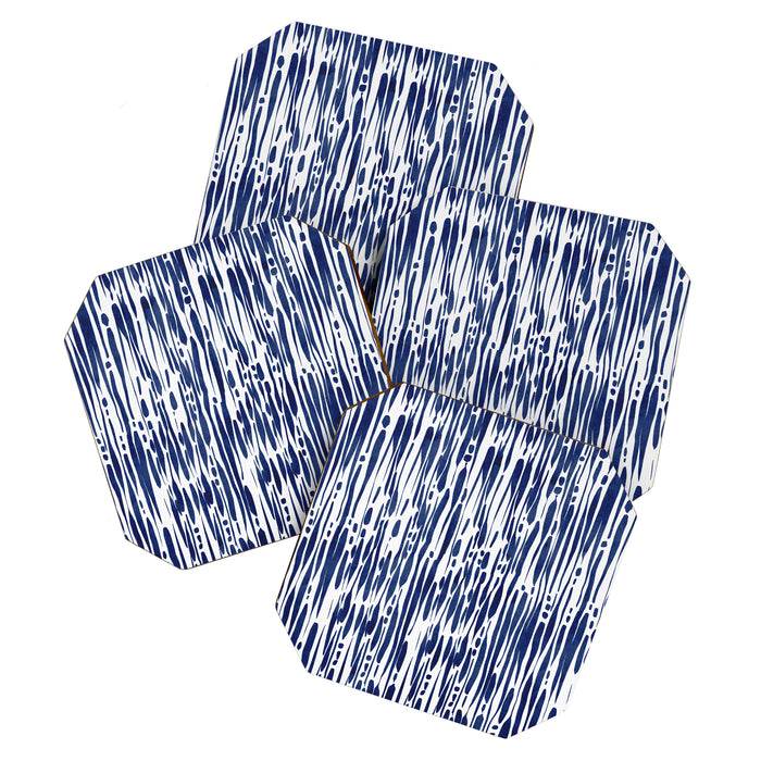 Twisted Ribbons - Blue Coaster Gallery Image 1