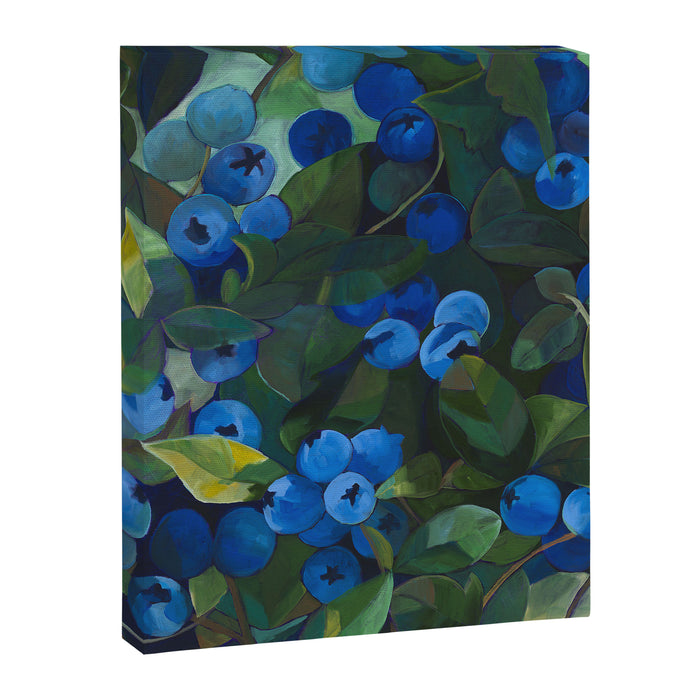 A Blueberry View Canvas Print Gallery Image 1