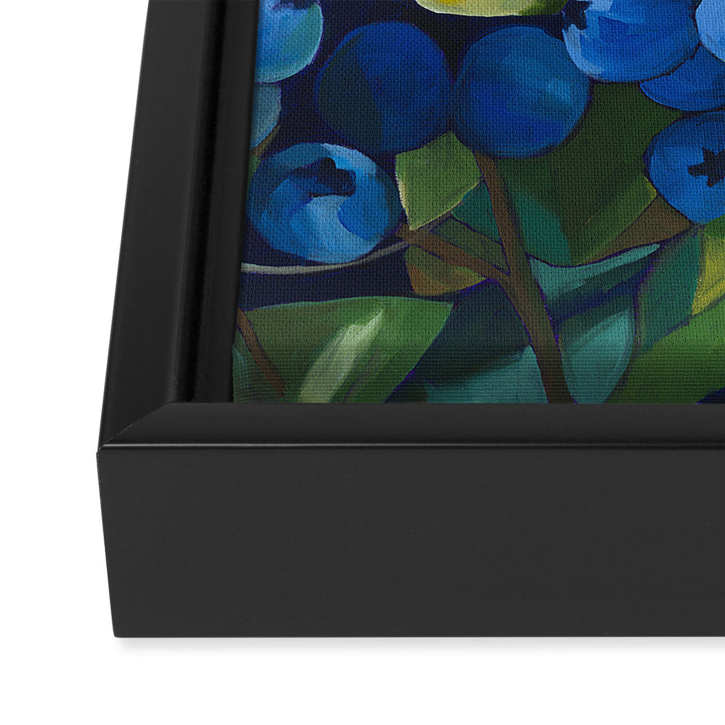 A Blueberry View Framed Canvas Print Gallery Image 3