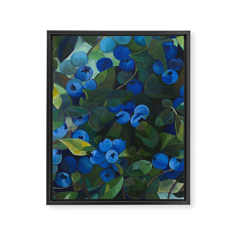 A Blueberry View Framed Canvas Print Gallery Image 8