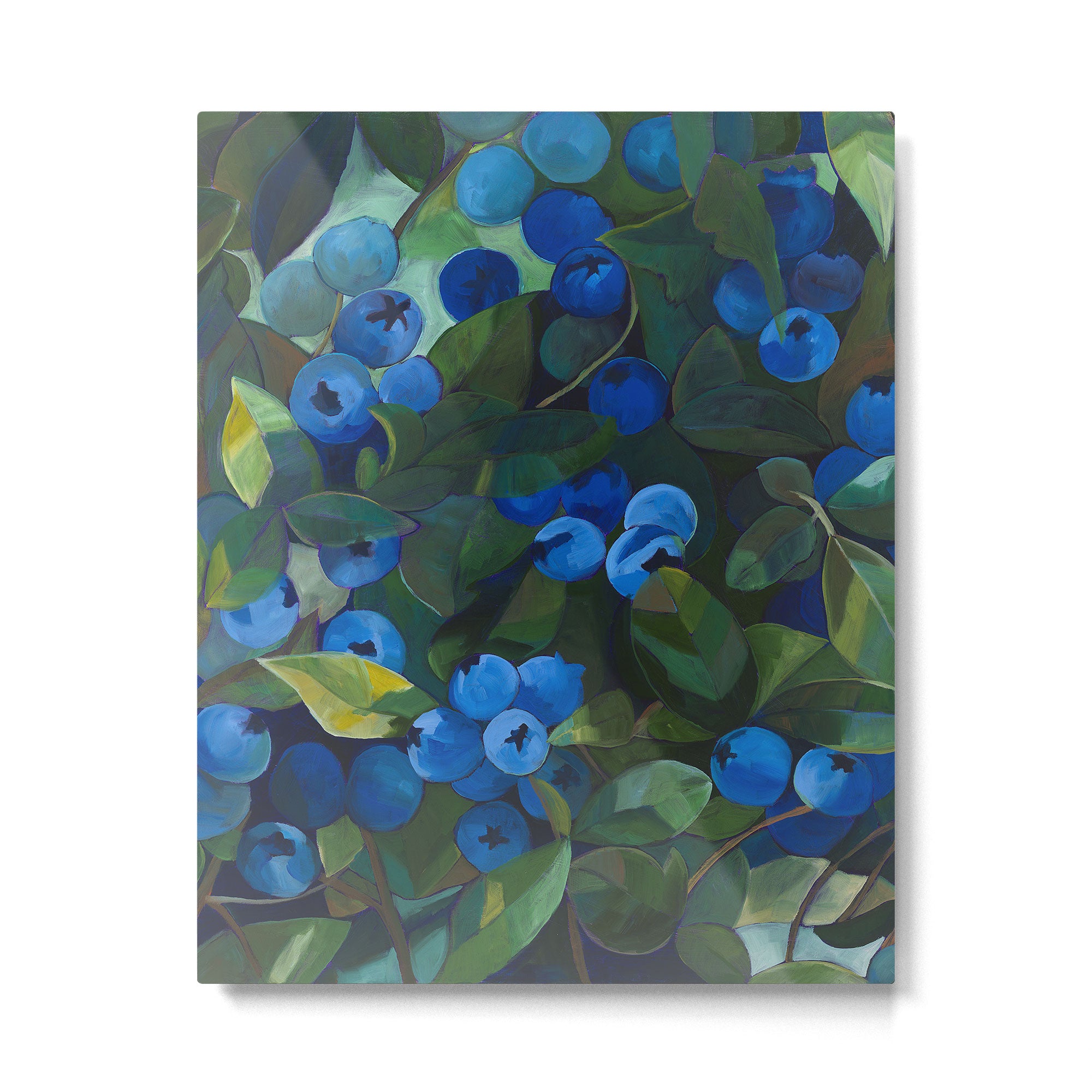 A Blueberry View Metal Print Gallery Image 6