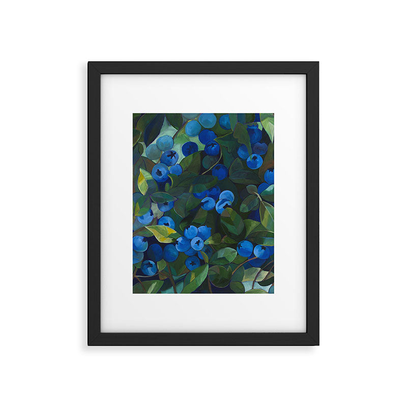 A Blueberry View Framed Art Print Gallery Image 6