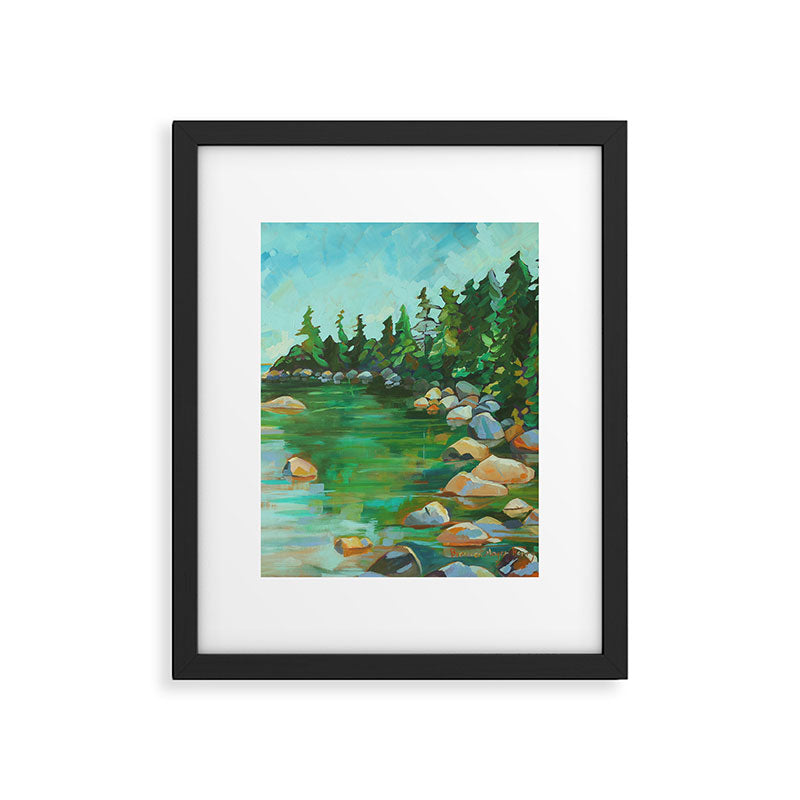 Remember Stillness No. 1 Framed Art Print Gallery Image 6