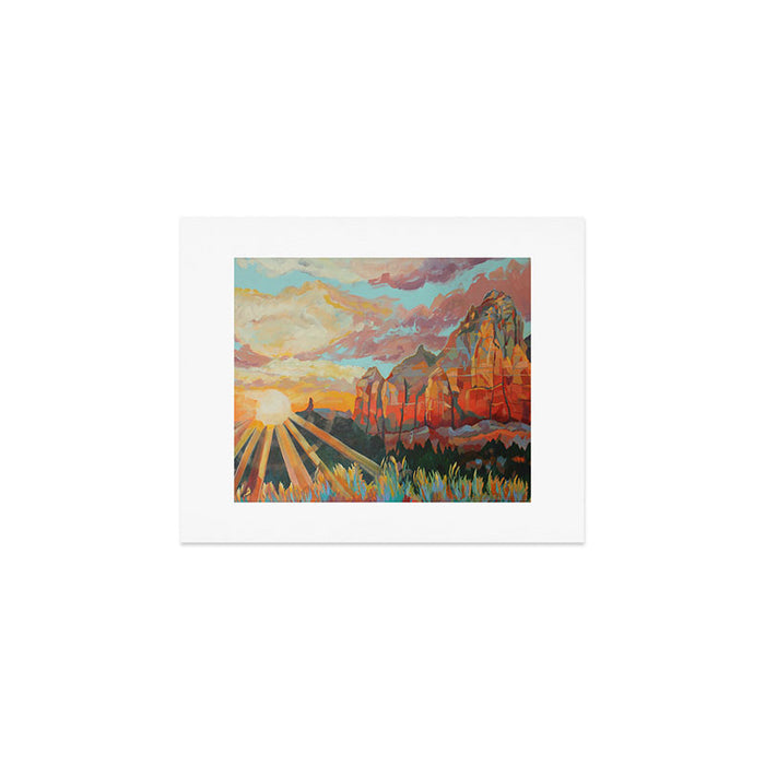 Spacious Healing Light No. 1 Art Print Gallery Image 1