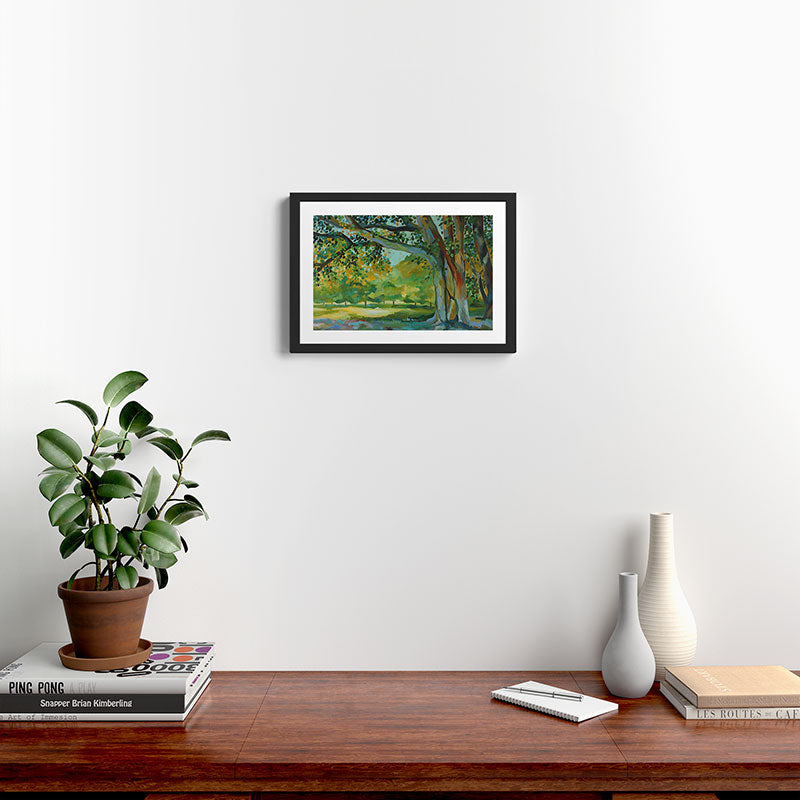 Spaciousness Framed Art Print Gallery Image 2