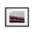 Chicago Train Framed Art Print Gallery Image 5