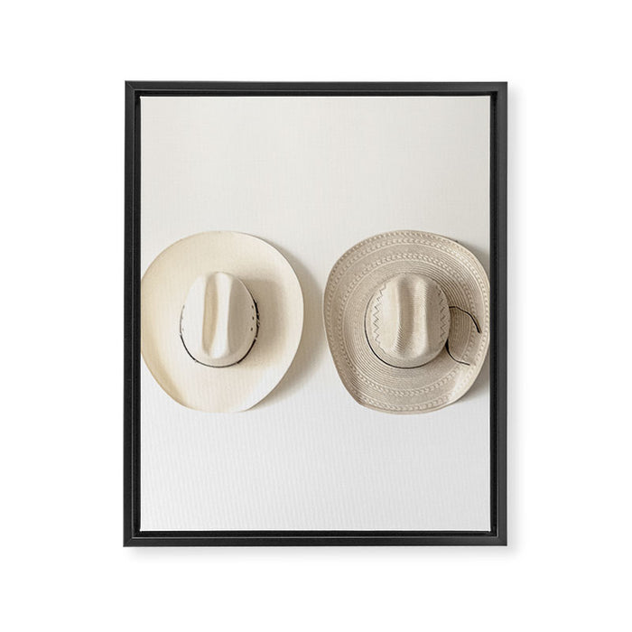 Cowboy Hat Wall Framed Canvas Print Gallery Image 1