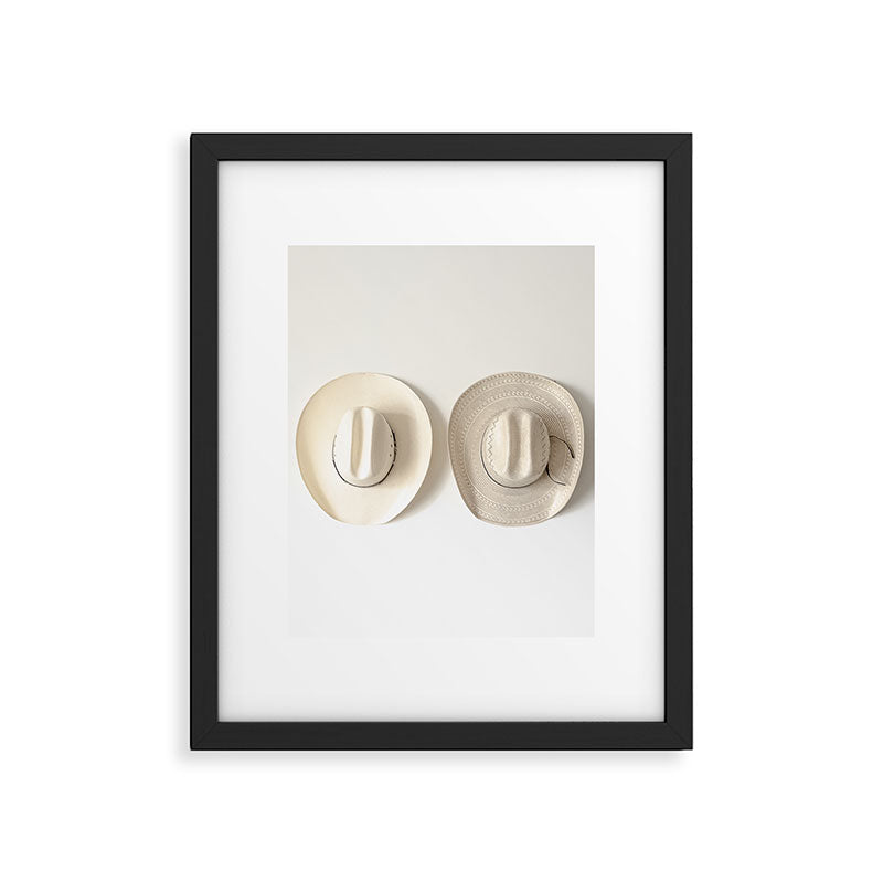 Cowboy Hat Wall Framed Art Print Gallery Image 1