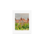 Texas State (SWT) University Old Main Building, San Marcos, TX Art Print Gallery Image 1