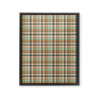 celtic plaid bronze Framed Canvas Print Gallery Image 8