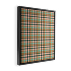celtic plaid bronze Framed Canvas Print Gallery Image 2