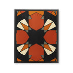 kaleidoscope Framed Canvas Print Gallery Image 8