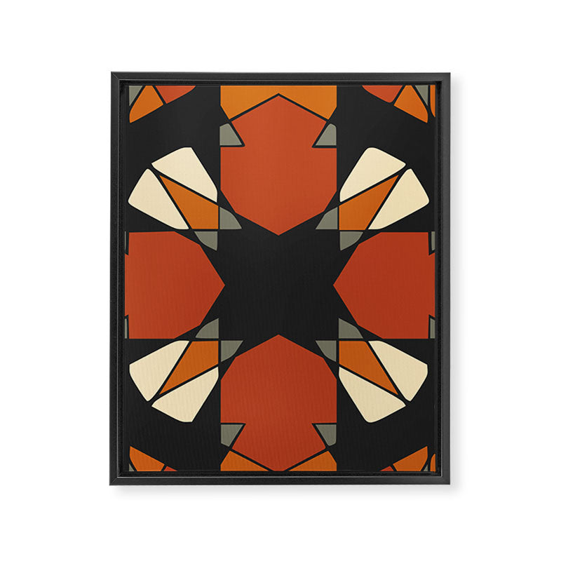 kaleidoscope Framed Canvas Print Gallery Image 8