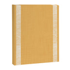 Modern Boho Serenity Stripes Butter Yellow Canvas Print Gallery Image 8