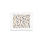 Seahorse Ocean Nautical Coastal Serenity Blue Ivory  Art Print Gallery Image 1