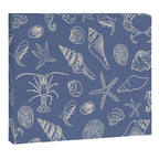 Seahorse Ocean Nautical Coastal Serenity Blue  Canvas Print Gallery Image 12